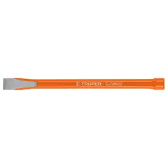 TRUPER - Cincel Profesional de 12'' con Cuña de 7/8'' y Cabeza Grande