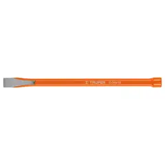 TRUPER - Cincel Profesional de 12'' con Cuña de 3/4'' y Cabeza Grande