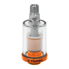 TRUPER - Filtro Separador de Agua y Aceite para Compresor de Aire