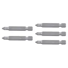 TRUPER - Set de 5 Puntas Industrial Pozidriv Pz1 de 2" Zanco 3/4"