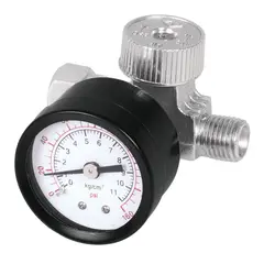 TRUPER - Regulador de Aire de 160 PSI con Manómetro para Compresor