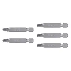 TRUPER - Set de 5 Puntas Industrial Pozidriv Pz3 de 2" Zanco 3/4"