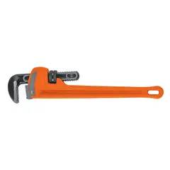 TRUPER - Llave de Tubo Industrial de 18'' 46 cm con Apertura 4.6 cm