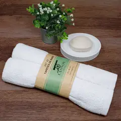 CANNON - Setx2 Tapetes De Baño 40x60 Cm 660gr Blanco