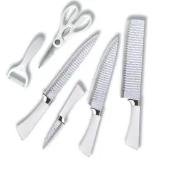 CHEF MASTER - Set de Cuchillos de Cocina + Pelador + Tijera