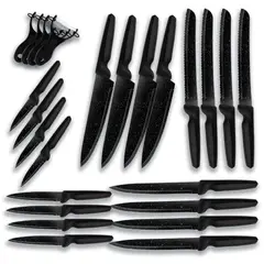 CHEF MASTER - Set x4 Juegos de Cuchillos de Cocina + Pelador Papas
