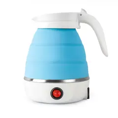 CHEF MASTER - Hervidor de Agua Eléctrico Portátil Tetera Azul