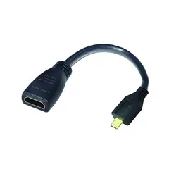 ARGOM TECH - Cable Adaptador Micro Hdmi a Hdmi - 15cm