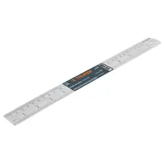 TRUPER - Regla de Acero Inoxidable de 12 Pulgadas 30 cm Grabada en Relieve