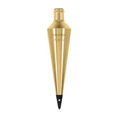 TRUPER - Plomada de Latón de 454 Gr para Topografía y Construcción