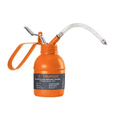 TRUPER - Aceitera de 180 ml con Manguera Flexible y Boquilla de Latón