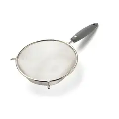 PRESS - Colador de Cocina en Acero Inoxidable 18 cm 86604 Gris