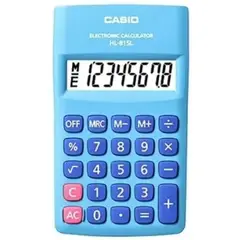 CASIO - Calculadora Hl-815l Blue (8 Dig.)