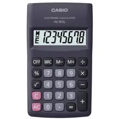 CASIO - Calculadora Hl-815l Neg. Caja Azul