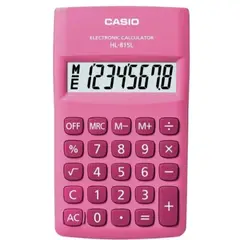 CASIO - Calculadora Hl-815l Pink (8 Dig.)
