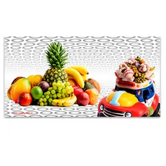 GENERICO - Cenefa En Cristal N15 60x30 Estampados Pqx3un