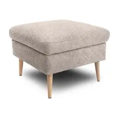 HOME COLLECTION - Puff Cuadrado Boreal Pers Beige 69x69 sin patas