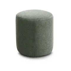 JUST HOME COLLECTION - Puff Redondo Boreal Pers Gris Verde 42cm