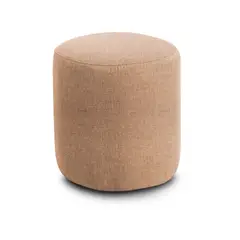 HOME COLLECTION - Puff Redondo Vittal Pers Beige 42cm