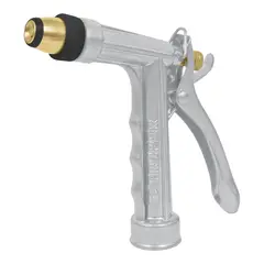 TRUPER - Pistola Metálica para Manguera 2 Funciones Chorro Regulable