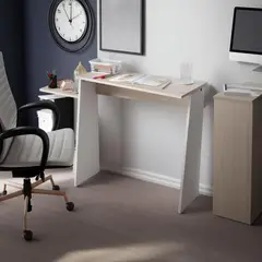 JUST HOME COLLECTION - Escritorio Miro 75x100x40cm Arena-Blanco Es20803