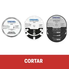 DREMEL - Kit 6 Discos de Corte para Ultra Saw