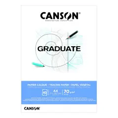 CANSON - Bitacora Graduate A4 70gr 40h C13250p0 Calque