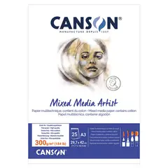 CANSON - Bitacora Artist A3 300gr 25h C31415p005 Mixmedia