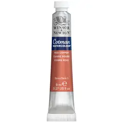 WINSOR - Acuarela Cotman 8ml (471) Metalizada Cobre Rojo