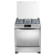 INDURAMA - Estufa Roma Zafiro 76 Cm Touch Pad Triple Corona