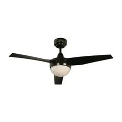 DESIGNERS LIGHTING - Ventilador de Techo de 106,68cm Color Negro de 13W