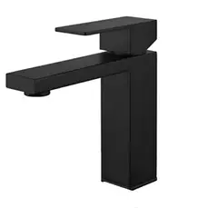 STYLOS EN BRONCE - Grifo Monocontrol Lavamanos Negro