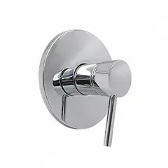 CCOL - Monomando Mezclador En Abs Cromado. Escudo Metalico Manija Tipo Hoja Consumo 9 l/min