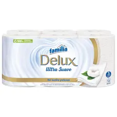 FAMILIA - Papel Higienico Delux Blanco 29 Metros X12 Rollos