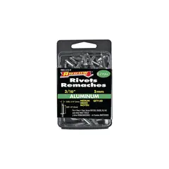 ARROW - Remache Medio de Aluminio de 0.188 x 0.635 cm