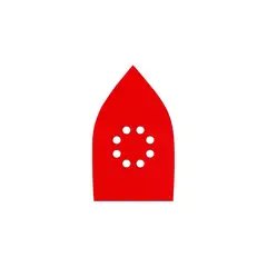 DIABLO - Papel de Lija con Gancho y Trabas Grano 80 10.63 X 17.14 cm