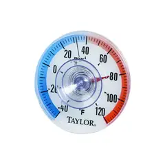 TAYLOR PRECISION PRO - Termómetro Taylor Análogo Con Ventosa Para Ventana Fácil De Instalar