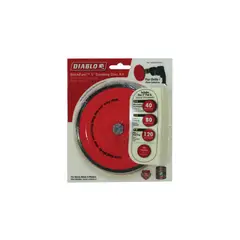 DIABLO - Juego de Discos de Lijado Stick Fast X 5 Unidades