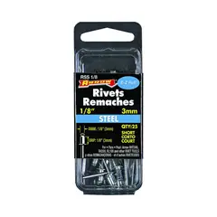 ARROW - Remache Corto de Acero de 0.125 x 0.318 cm