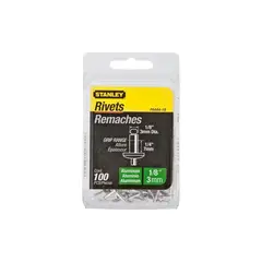STANLEY - Remache 0.125x0.635cm Aluminio 100pk