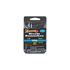 ARROW - Remache de Acero Medio de 0.125x0.635 cm