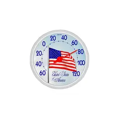 TAYLOR PRECISION PRO - Termómetro para Exterior con Bandera Usa 34.29 cm