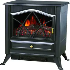 COMFORT GLOW - Estufa Elec T-Stat Ashton Blk