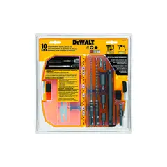 DEWALT - Juego de Instalación para Taco de Fijación X 10 Piezas