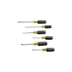 STANLEY - Juego de Destornilladores Mango de Vinilo X 6 Piezas