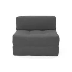 HOGAR VENECIA - Sofa Cama Bosnia 78X102X81 Gris Tela Antifluido