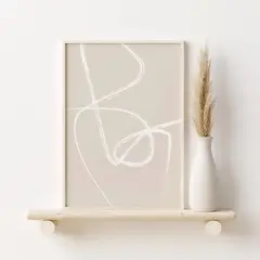 DE CASA - Cuadro Contraste Beige
