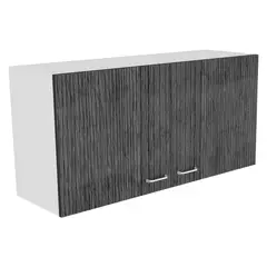 BYLMO - Mueble Superior Napoles Roble Gris 100 cm