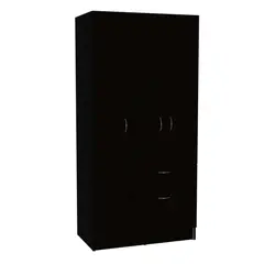BYLMO - Closet Primavera Wengue 81cm con Cuatro Puertas-un Cajón