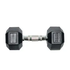 MOVIFIT - Mancuerna Hexagonal Encauchetada De 7.5 Kg